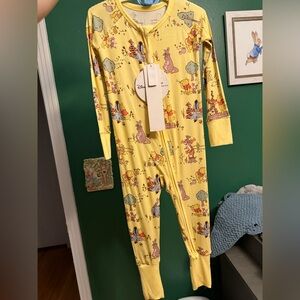 NWT little sleepies Disney Winnie the Pooh zippy